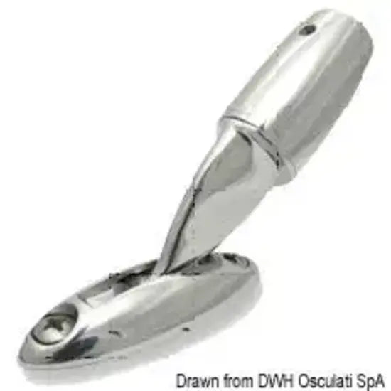 Nautica 4667051 Osculati 46.670.51 SKU 46 670 51 EAN 8033137186998 Basetta tendalini inox 25mm 16 PZ