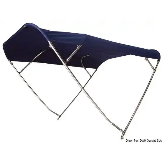 Nautica 4691512 Osculati 46.915.12 SKU 46 915 12 EAN 8033137147807 Capottina inox pieghevole 215/230 cm 1 PZ