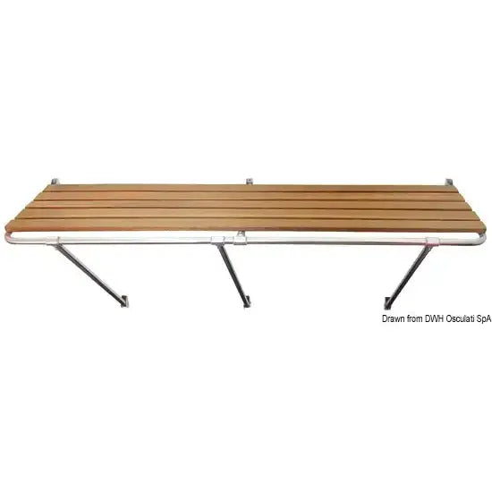 Nautica 4842012 Osculati 48.420.12 SKU 48 420 12 EAN 8033137150067 Plancetta di poppa 200 x 55 cm 1 PZ