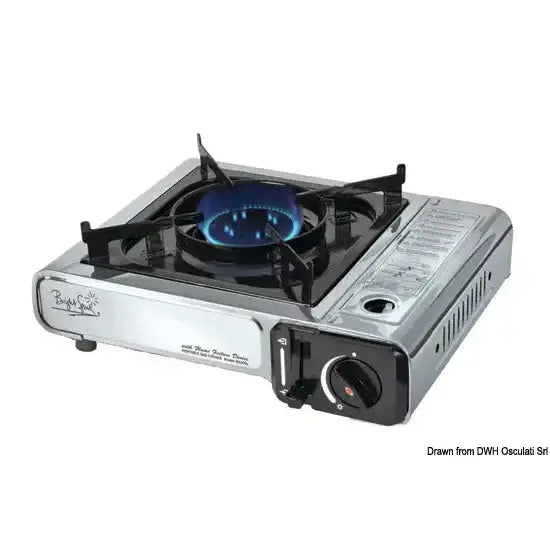 Nautica 5027505 Osculati 50.275.05 SKU 50 275 05 EAN 8033137154041 Fornello portatile inox a cartuccia incorporata 1 PZ