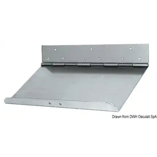 Nautica 5113401 Osculati 51.134.01 SKU 51 134 01 EAN 8033137155444 Coppia lame flap inox 30 x 23 cm 1 CP