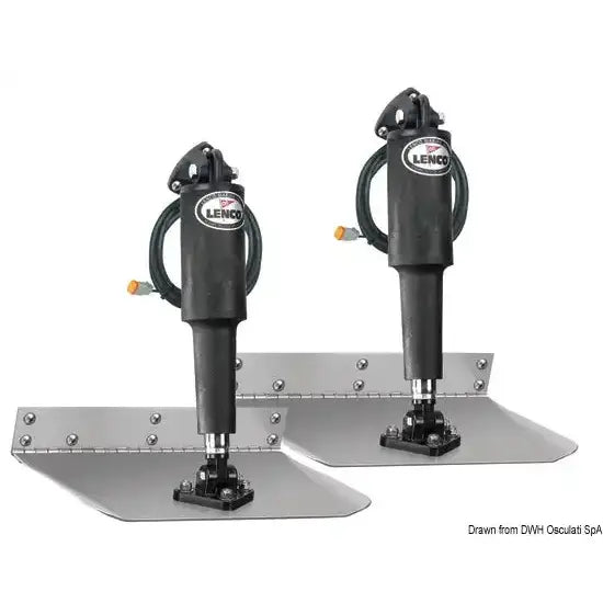 Nautica 5125002 Osculati 51.250.02 SKU 51 250 02 EAN 8033137155772 Kit flap Lenco Standard 229 x 457 mm 1 PZ