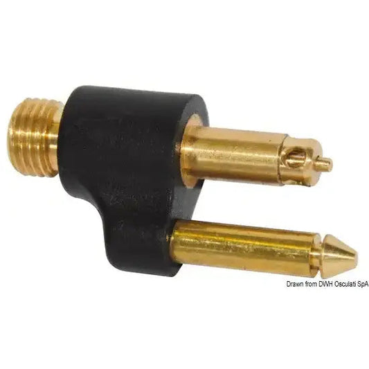 Nautica 5280552 Osculati 52.805.52 SKU 52 805 52 EAN 8033137160455 Innesto Mercury maschio per serbatoio 2 PZ