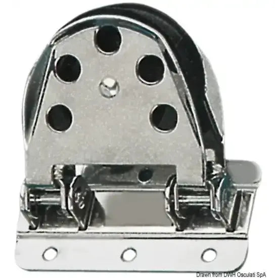Nautica 5508101 Osculati 55.081.01 SKU 55 081 01 EAN 8033137164330 Rinvio inox basculante 10/12 mm 1 PZ