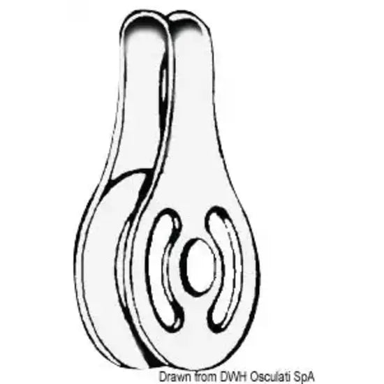 Nautica 5526300 Osculati 55.263.00 SKU 55 263 00 Bozzello SeaSure 1 pu.25x6 1 PZ