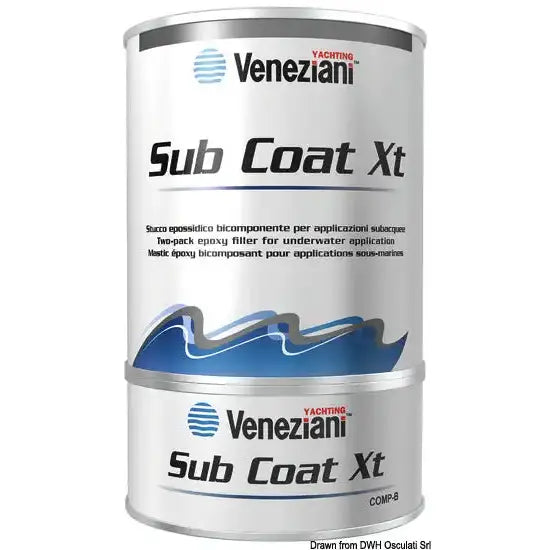 Nautica 6501803 Osculati 65.018.03 SKU 65 018 03 Stucco epossidico Sub Coat XT 1 CF 3 PZ