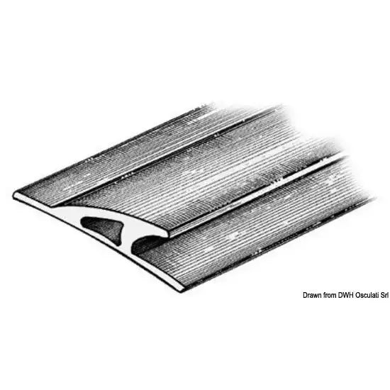 Nautica 6602202 Osculati 66.022.02 SKU 66 022 02 EAN 8033137169984 Profilo paracolpi 3x90x23 mm grigio RAL 7035 1 BO 24 MT
