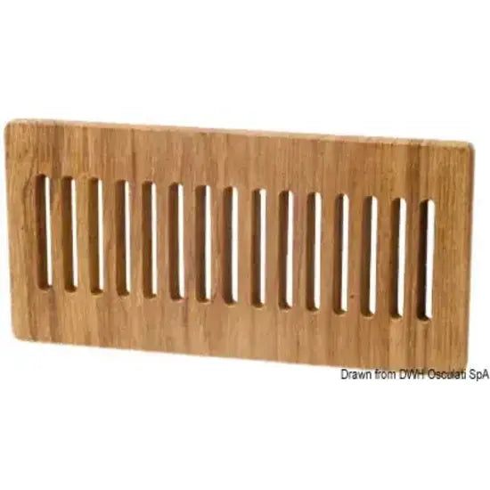 Nautica 7139671 Osculati 71.396.71 SKU 71 396 71 EAN 8033137173677 Frontalino protezione teak 125x250 mm 1 PZ