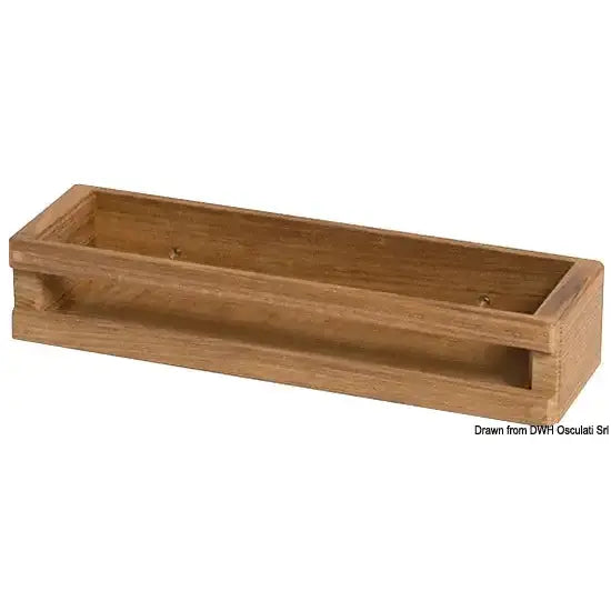 Nautica 7151900 Osculati 71.519.00 SKU 71 519 00 EAN 8033137173721 Contenitore in teak 290x83x55 mm 1 PZ