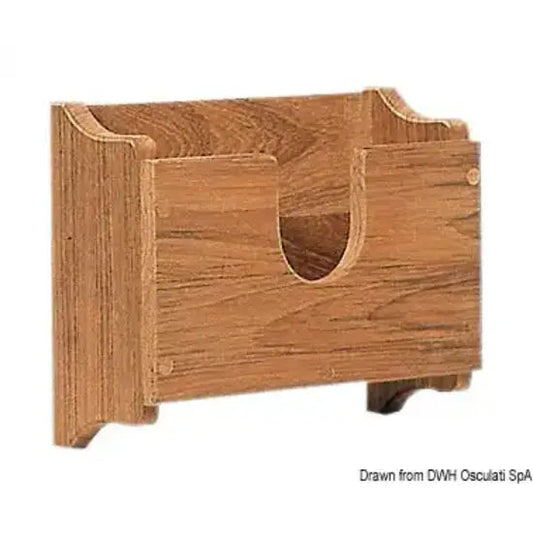 Nautica 7160304 Osculati 71.603.04 SKU 71 603 04 EAN 8719497020966 Porta binocolo teak 250x95x200 mm 1 PZ
