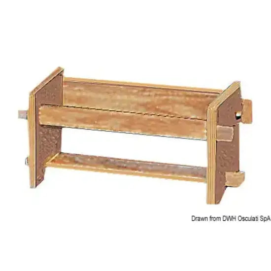 Nautica 7160530 Osculati 71.605.30 SKU 71 605 30 EAN 8033137189098 Portacassette stereo teak 1 PZ