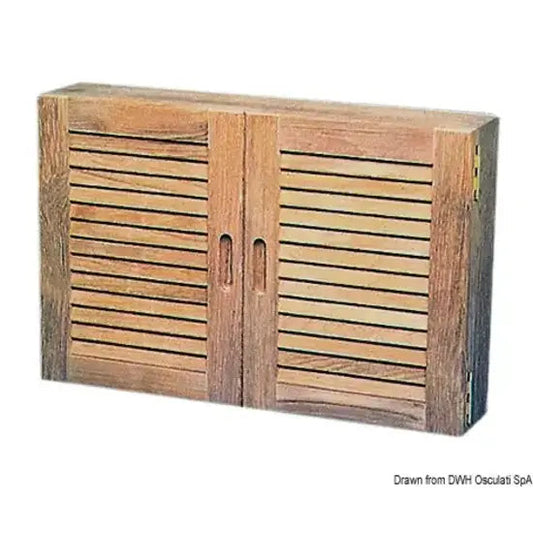 Nautica 7160579 Osculati 71.605.79 SKU 71 605 79 EAN 8033137174117 Armadietto teak 56 x 38 x 11 cm 1 PZ