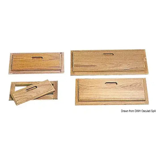Nautica 7160730 Osculati 71.607.30 SKU 71 607 30 EAN 8033137174247 Frontali cassetti teak 300x150 mm 1 PZ