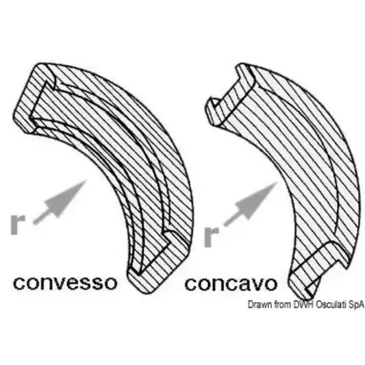 Nautica 7160822 Osculati 71.608.22 SKU 71 608 22 EAN 8033137189142 Angolare teak 1 PZ