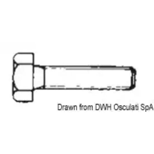 Nautica A493306X040 Osculati A4-933-06X040 SKU A4 933 06X040 EAN 8033137181320 Bulloni 6x40 AISI 316 316.933/6X40 1 CF 25 PZ